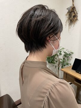 サク(Sac.) 可愛いショートボブ×柔らかベージュ Sac.栃木優佑