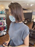 切りっぱなしAラインボブ【アフロート小笠原】