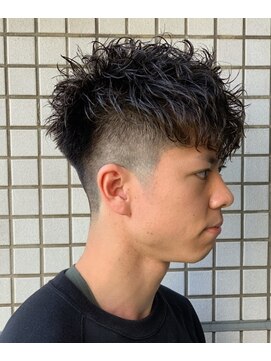 ネクサスアンドコー 錦糸町店(NEXUS&Co.) フェード×ランダムパーマ[錦糸町][理容室]