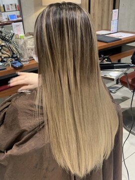アース 青葉台店(HAIR&MAKE EARTH) バレイヤージュ