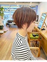 ヘアー ブランチ(hair. branch) 美フォルム　フワッとカール　ショート