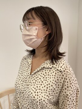 ヨーク(YOKE) 【 YOKE 】ハッシュカットまろやかベージュ韓国ヘア