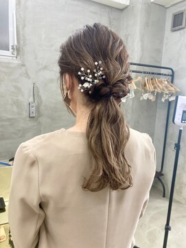 スー 渋谷(suu) ケアブリーチハイライトダブルカラーインナーカラーハイトーン