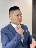 ビジネスマン震災スキンフェード<理容室>銀座