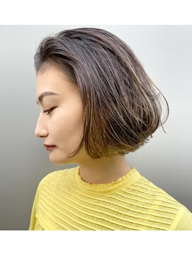 ピークアブー アヴェダ ギンザシックス(PEEK-A-BOO AVEDA GINZASIX) ボブ　ハイライト　立体感のあるボブ