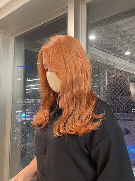 エイト 神戸三宮店(EIGHT) 【人気暖色カラー】オレンジヘア♪