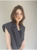 レイヤーカット　ミディアム　学芸大学