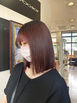 シャンプーボーイ ヒノ(SHAMPOO BOY Hino) ピンクブラウン