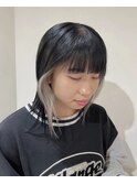 インナーホワイトカラー♪【荒田/騎射場】