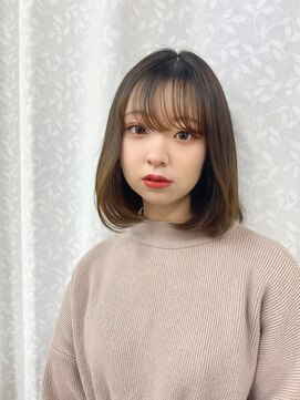 ブルームミルフィーユ(bloom millefeuille) ミディアムボブ