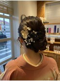大人ヘア着物ヘアアレンジ