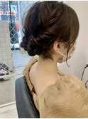 ツインお団子ヘアアレンジ　美由紀#八王子
