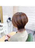 ミディアムウルフカット