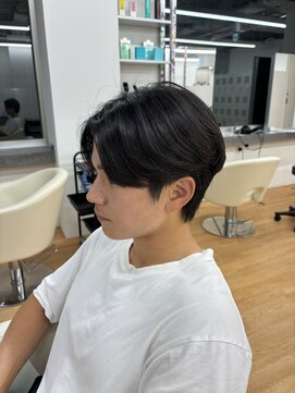 ビカム 名駅(become) ニュアンスパーマ×センターパート/名古屋/名駅