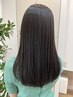 【極上パーソナル髪質改善】カット＋カラー+極上髪質改善Tr￥17600~→￥12000