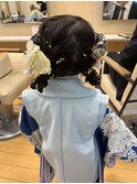 七五三ヘアセット
