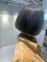 顎下ボリューミーボブ