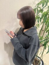 パースクープデュボーテ 名古屋駅店(PATH coupe de beaute') 内巻きワンレンボブ