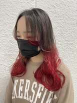 ヘイハッピー ヘアーラウンジ(HEY HAPPY hair lounge) デザインカラー