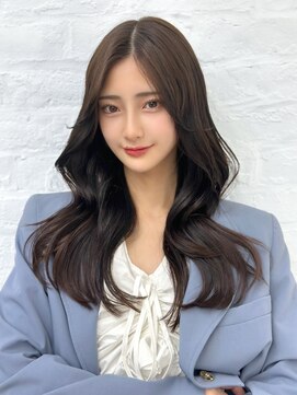 アマトウキョウ アユンチェ(AMA TOKYO×AYUNCHE) 前髪顔まわり韓国ヘアレイヤーカットサイドバンク2wayバンク韓国