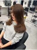 縮毛矯正髪質改善ハイライトレイヤーカット枚方美容室エクステ
