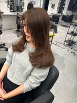 キング(K!ng) 縮毛矯正髪質改善ハイライトレイヤーカット枚方美容室エクステ