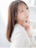 うぶバング小顔ワンカールストレートレイヤーc6上尾20代30代40代