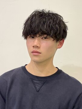 ビューエヒメ(VIEW EHIME) 韓国フェザーショートブルーブラック10代20代30代