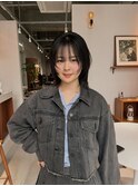 【HIDETO】顔周りレイヤー ミディアム