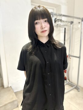 ゼスト パーク(ZEST PARK) ウルフレイヤーミディアムレイヤーグレージュ吉祥寺《宮坂》