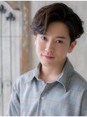 20代30代ツーブロック前髪パーママッシュj与野
