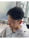 【Zina】メンズ/韓国/センターパート/縮毛矯正/福岡/天神/大名