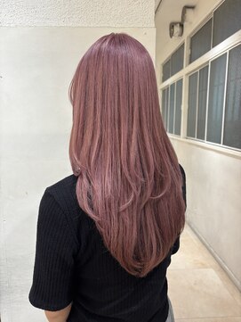 ポート 蕨(PORT) 色落ちも綺麗！ピンクラベンダーカラー！【高岩美季】