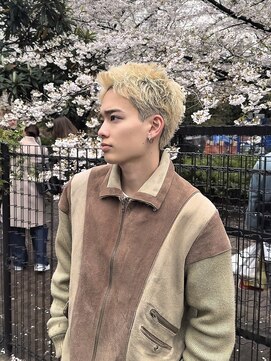 メンズペレ 渋谷(MEN'S PELE) MEN’S HAIR/ブルーブラック/フェザーパーマ/渋谷