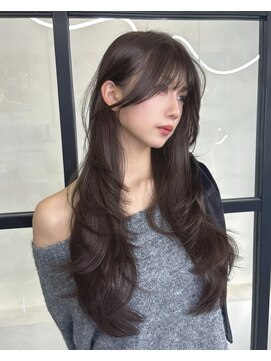 メゾンハル(Maison HALU) マロングレージュ×レイヤーヘア