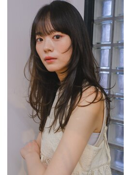 ガーデン 銀座(GARDEN) ロングヘアレイヤーカット　クラゲヘアー　ココアベージュ