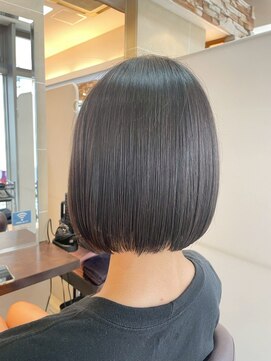 髪質改善/顔周りレイヤーカット/グレージュ[千葉/千葉駅]