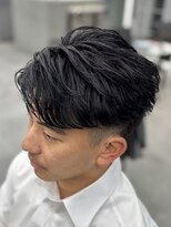 オーバルバイアピッシュ(OVARL by apish)&nbsp;フェザーショート/フェザーパーマ/メンズショートパーマ