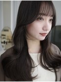 レイヤーカットウルフカットボブグレージュオリーブべージュ