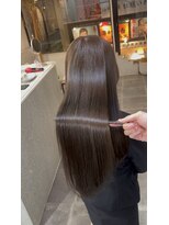 アンダーバーホワイト 広島 本通店(_WHITE)&nbsp;髪質改善カラー/ナチュラルベージュ