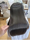 髪質改善で艶髪大人の上品カラー