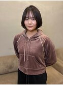 小顔ボブ