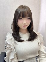 トッカ ヘアアンドトリートメント バイ リウム(tocca hair&treatment by Rium) 《トレンドヘア》レイヤーカット×ベージュカラー
