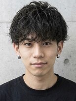 ヘッドストック 大和八木店(HEAD STOCK)&nbsp;シャドウパーマ波巻きツイストスパイラルニュアンスパーマメンズ