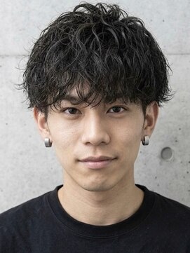 ヘッドストック 大和八木店(HEAD STOCK) シャドウパーマ波巻きツイストスパイラルニュアンスパーマメンズ