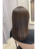 ラメル(RAMEL)&nbsp;ツヤツヤ、髪質改善カラー＋まとまるロングスタイル