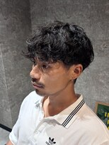 メンズサロン アネロ 名駅(Men's salon anhelo)&nbsp;シャドウパーマ×メンズカット×ツーブロック×ツイスパ