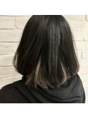 インナーカラーボブ
