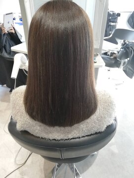 アディクト 綾瀬(ADDICT) 【ADDICT_YUKI】ラベンダーアッシュ×ナチュラルストレート