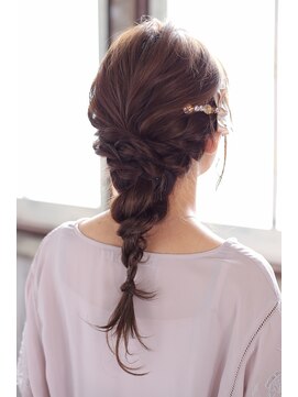 グランアージュ 池袋東口店(grandage) 【grandage池袋東口店】カジュアル×編みおろしスタイル